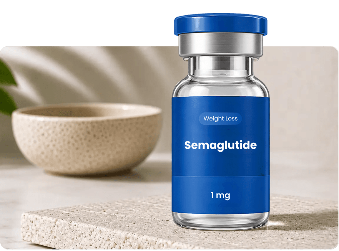 Semaglutide injection vial