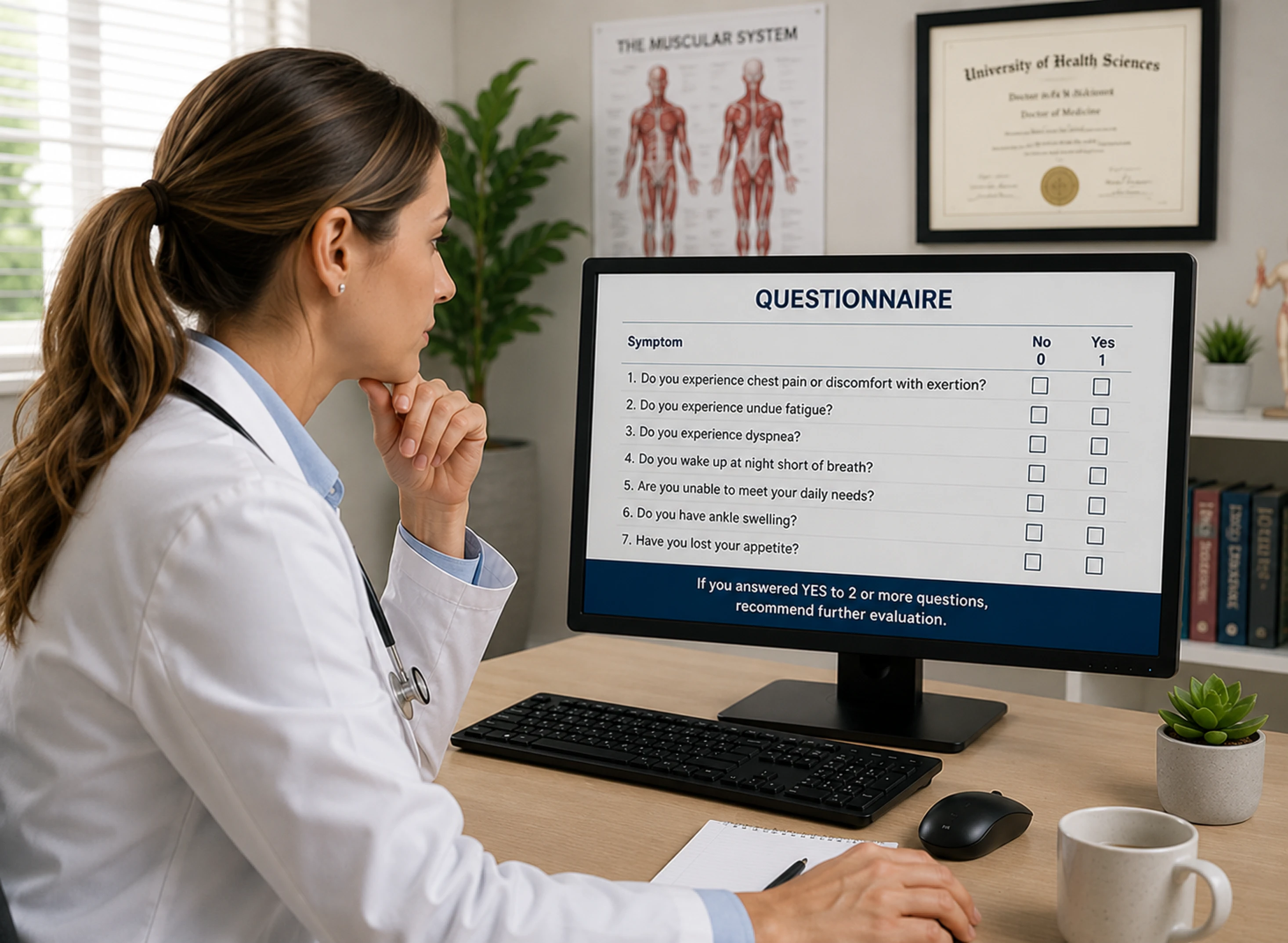 Licensed medical evaluation